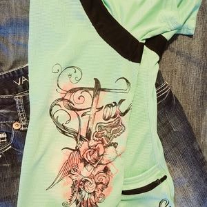 Cute Fox Racing Top-M.